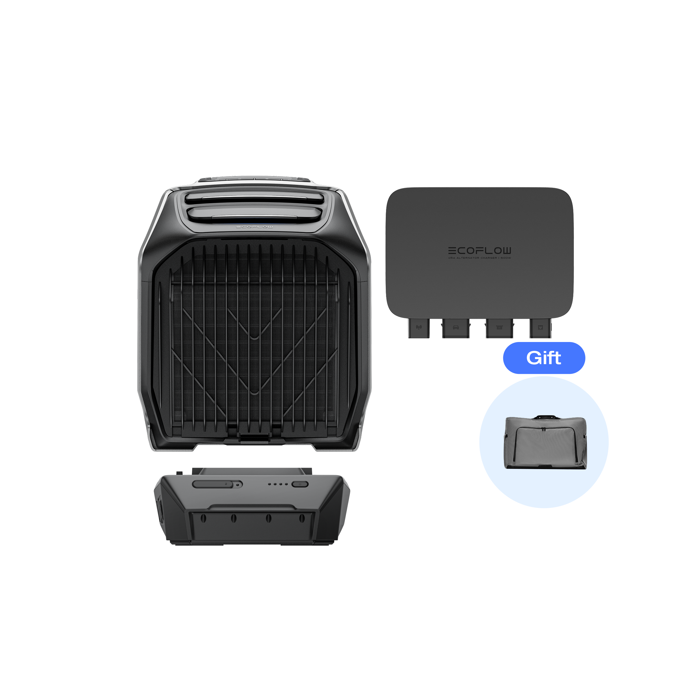 WAVE 3 ポータブルエアコン + WAVE 3 専用バッテリーパック +