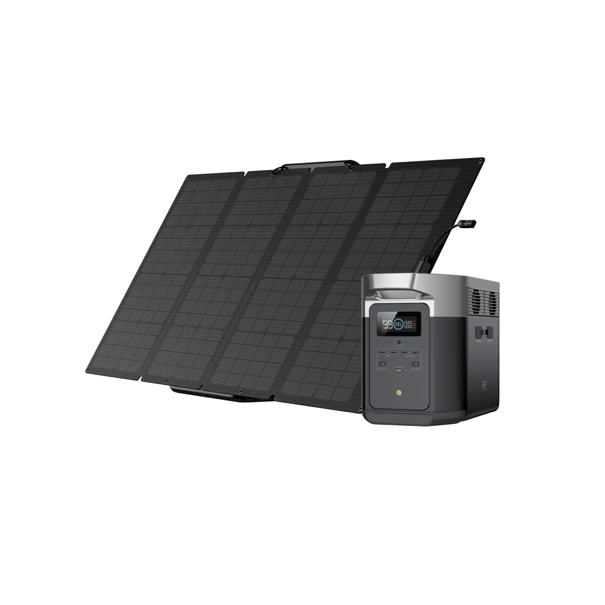 DELTA Max 1600+160Wソーラーパネルセット – EcoFlow Japan