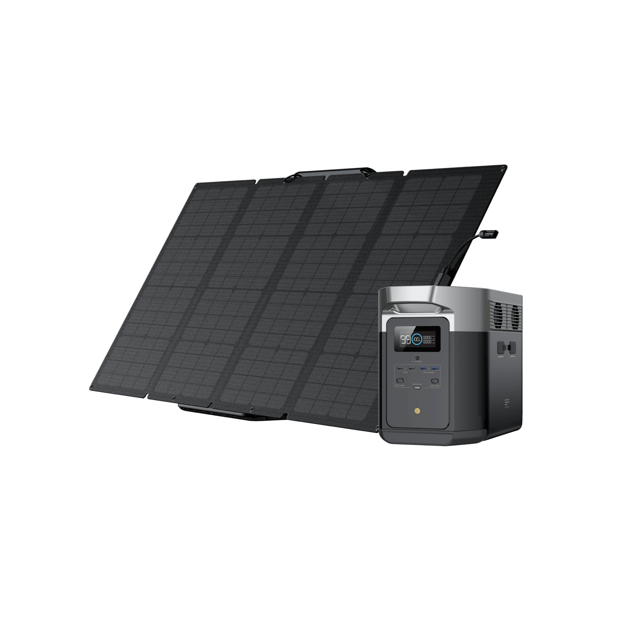 週末限定ンセール DELTA Japan EcoFlow – 2000+160Wソーラーパネル Max 発電機・ポータブル電源