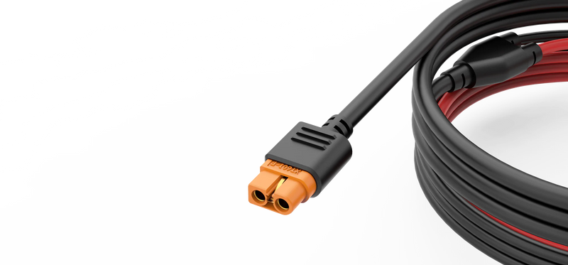 ギャラリービューアに画像をロードする, EcoFlow XT60iソーラー充電ケーブル