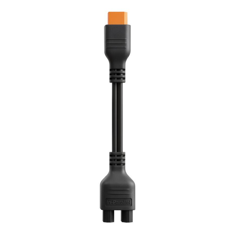 EcoFlow ソーラーパネル並列接続ケーブル (XT60i)