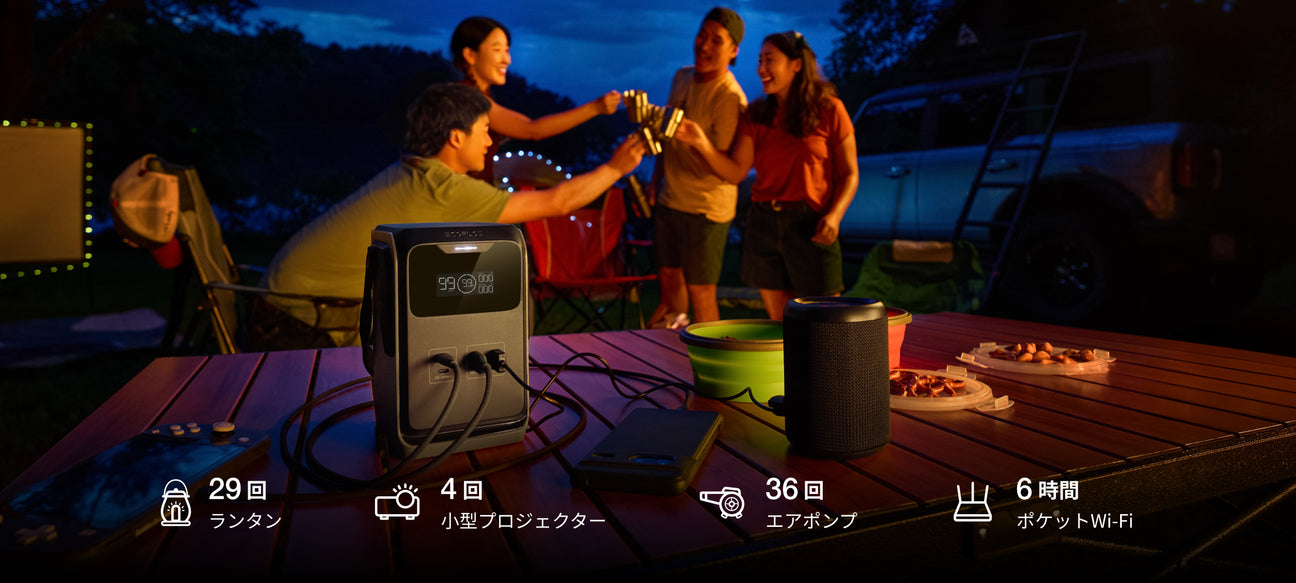 大自然の中から自宅まで、あらゆるシーンで活躍