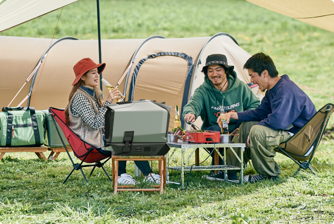 あらゆるアウトドアシーンを革新