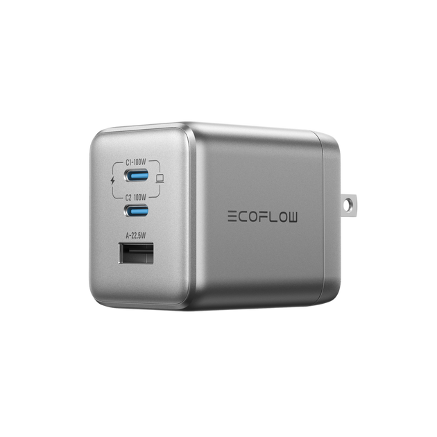 EcoFlow RAPID Pro 100W GaN急速充電器（3ポート）