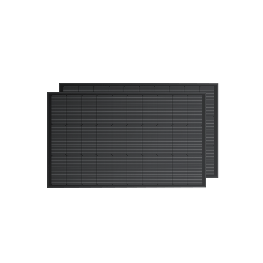 EcoFlow 100W据置型ソーラーパネル(剛性)*2