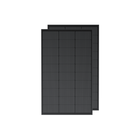 EcoFlow 100W据置型ソーラーパネル(剛性)*2