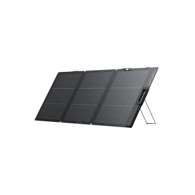 ポータブル電源 ソーラーパネル おすすめ EcoFlow 160W 軽量 両面 画像