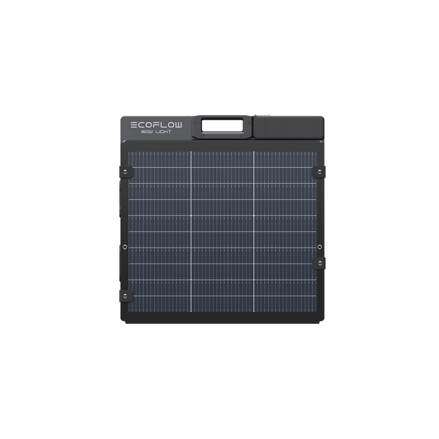 【アプリ限定】EcoFlow 160W軽量両面ソーラーパネル