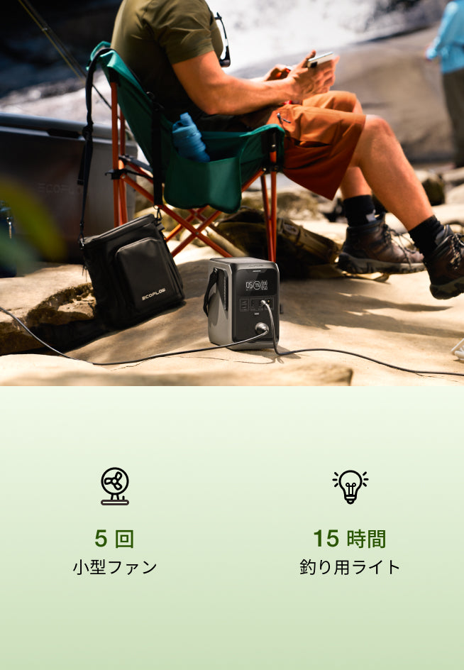 大自然の中から自宅まで、あらゆるシーンで活躍