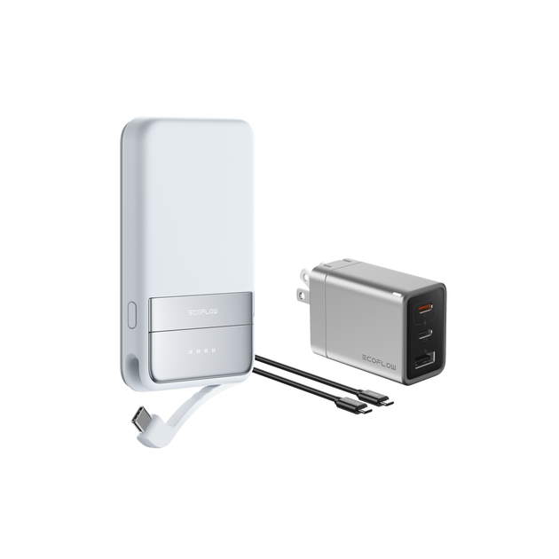 RAPID Magnetic Power Bank (5,000mAh) + RAPID 65W GaN充電器セット