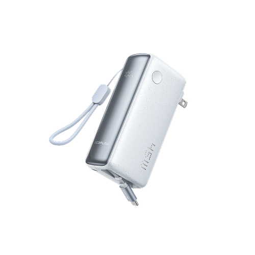 EcoFlow RAPID 3-in-1 Power Bank（10,000mAh, 45W, USB-Cケーブル & ACプラグ内蔵）