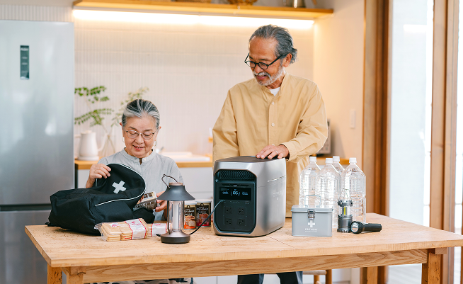 家庭での防災・非常用電源