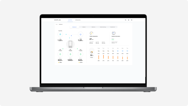 指先一つで高度なエネルギー管理が可能