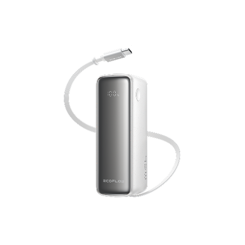 EcoFlow RAPID 3-in-1 Power Bank（10,000mAh, 45W, USB-Cケーブル & ACプラグ内蔵）
