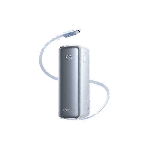 EcoFlow RAPID 3-in-1 Power Bank（10,000mAh, 45W, USB-Cケーブル & ACプラグ内蔵）
