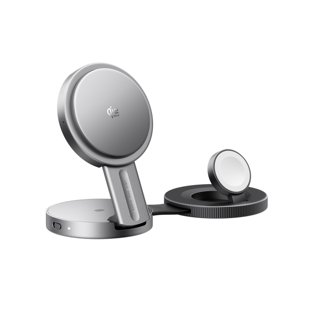 Qi2.2 EcoFlow RAPID Mag 3-in-1 ワイヤレス充電ステーション（折りたたみ式）