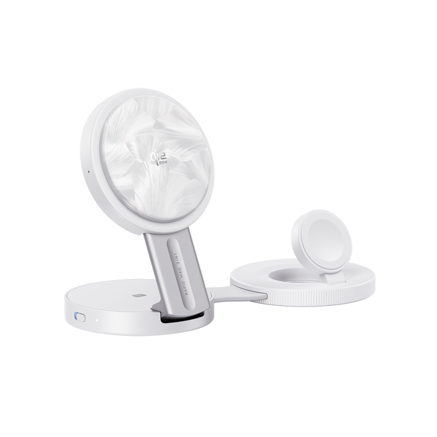 Qi2.2 EcoFlow RAPID Mag 3-in-1 ワイヤレス充電ステーション（折りたたみ式）