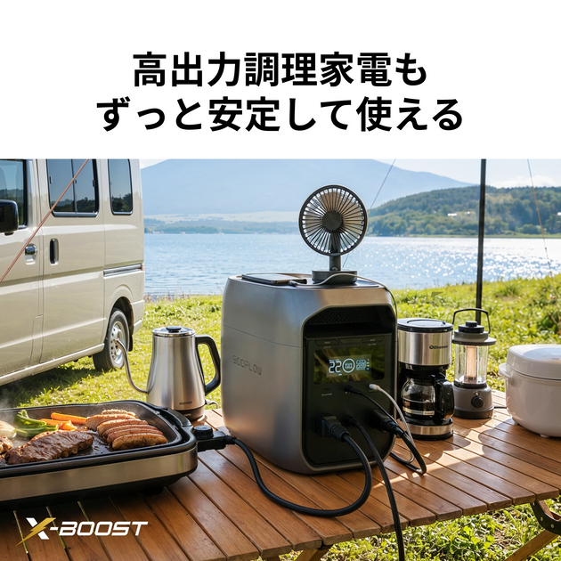 エコフロー ポータブル電源 DELTA 3 Classic (1024Wh)