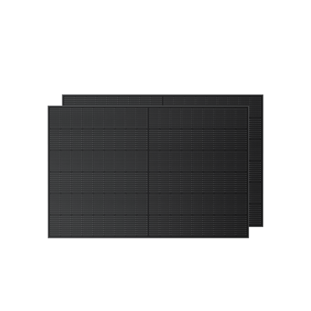 EcoFlow 400W据置型ソーラーパネル(剛性)*2+据置型ソーラーパネル(剛性)固定用マウント*4