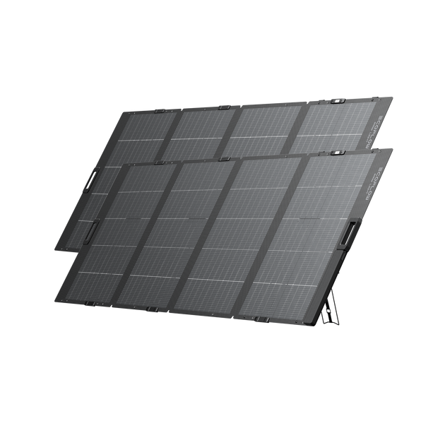「アプリ限定」EcoFlow 400W軽量両面ソーラーパネル