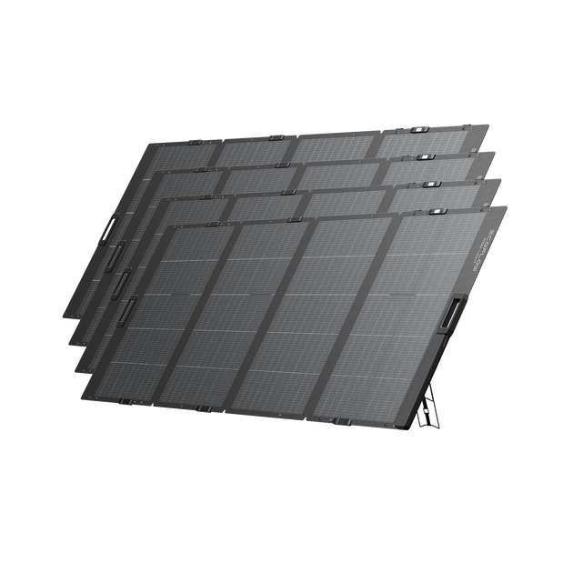 「アプリ限定」EcoFlow 400W軽量両面ソーラーパネル