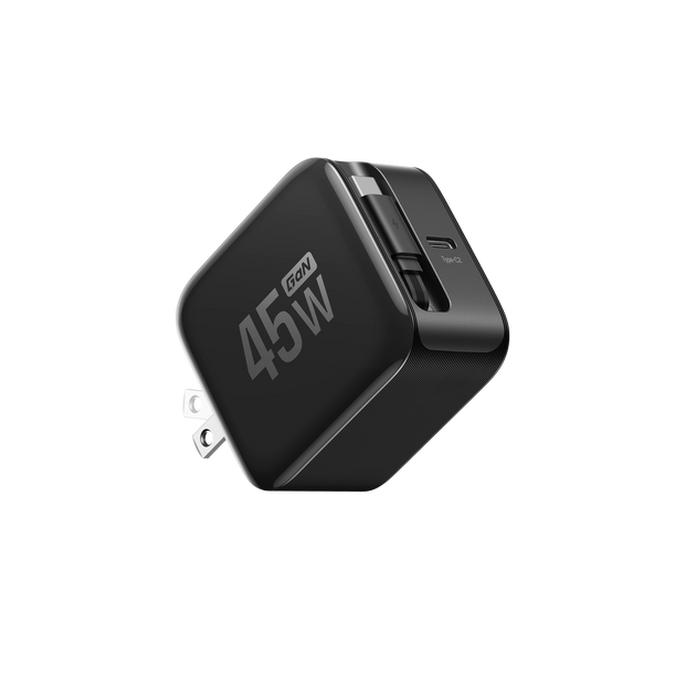 EcoFlow RAPID 45W GaN急速充電器（USB-Cケーブル内蔵）