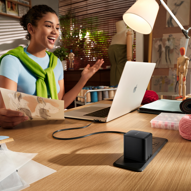 EcoFlow RAPID 65W GaN急速充電器（USB-Cケーブル内蔵）