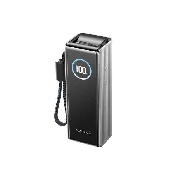 EcoFlow RAPID Power Bank（25,000mAh, 170W, USB-Cケーブル内蔵）