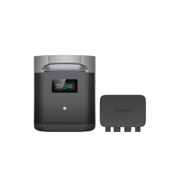 DELTA 2 Max専用エクストラバッテリー + 800W Alternator Chargerセット