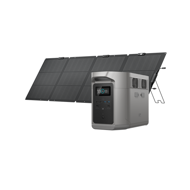 DELTA 2 Max S + 220W片面ソーラーパネルGen2