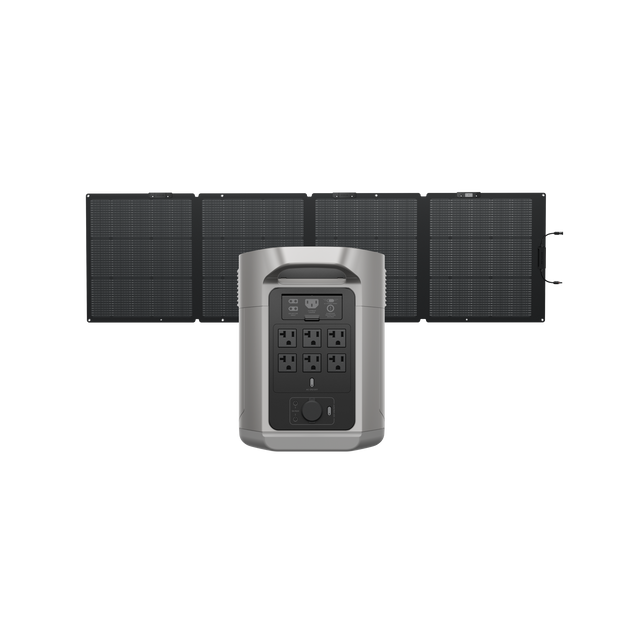 DELTA 2 Max S + 220W片面ソーラーパネルGen2