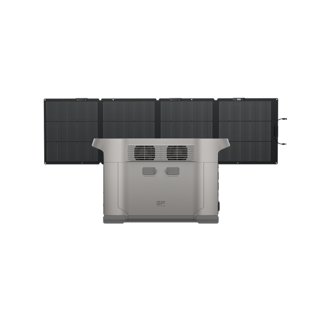 DELTA 2 Max S + 220W片面ソーラーパネルGen2