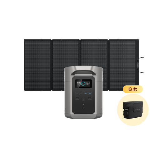 DELTA 2 Max S + 400Wソーラーパネル
