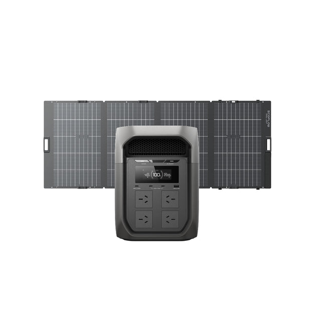 EcoFlow 400W軽量両面ソーラーパネル