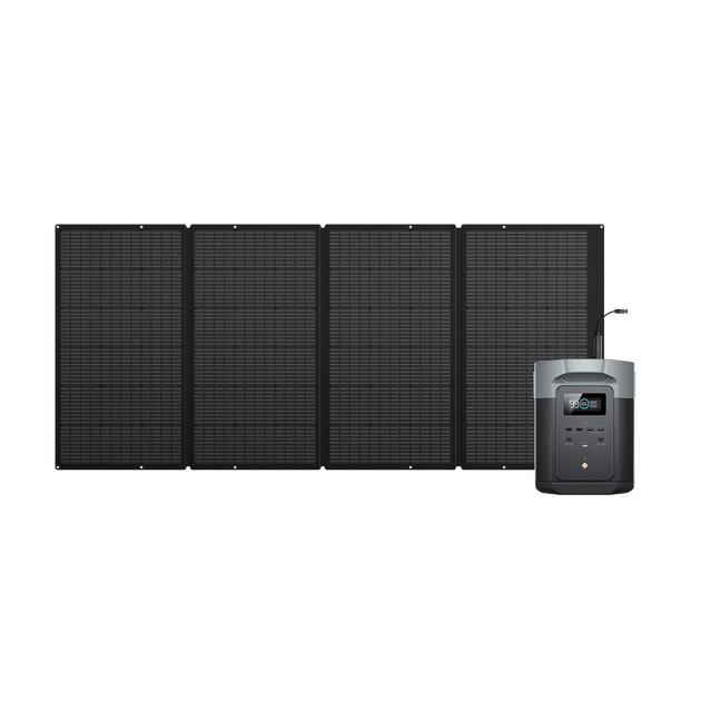 DELTA 2 Max + 400Wソーラーパネル