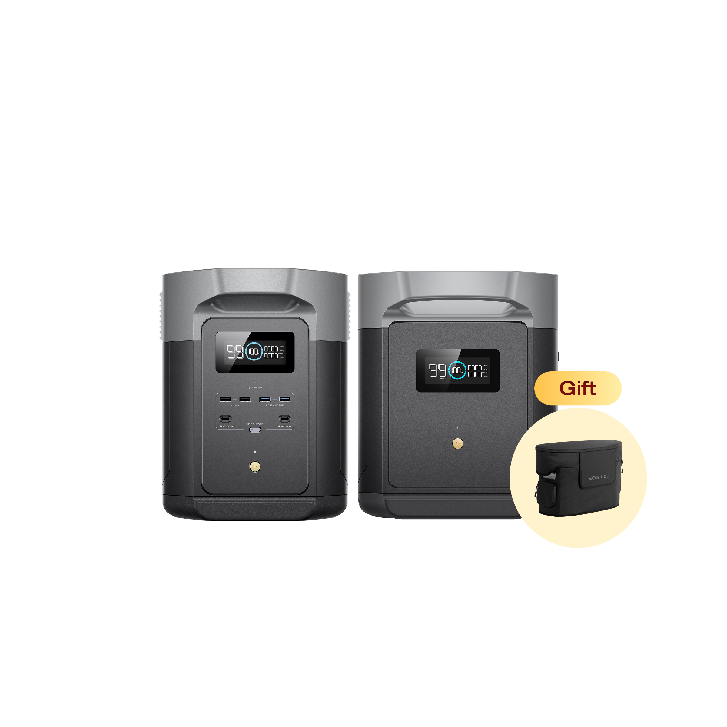 DELTA 2 Max + DELTA 2 Max専用エクストラバッテリー