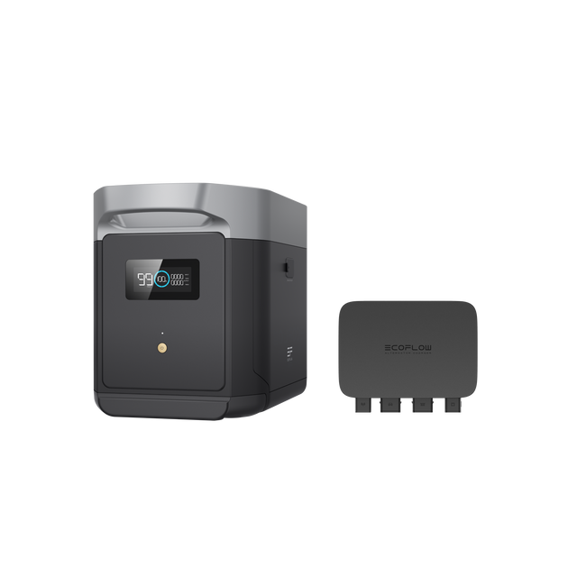 DELTA 2 Max専用エクストラバッテリー + 800W Alternator Chargerセット