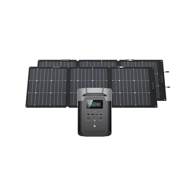 DELTA 2+160W両面ソーラーパネルGen2セット