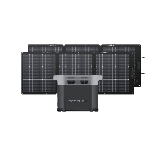 DELTA 2+160W両面ソーラーパネルGen2セット