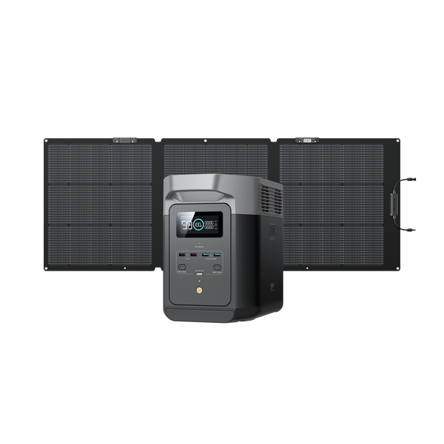 DELTA 2+160W片面ソーラーパネルGen2セット