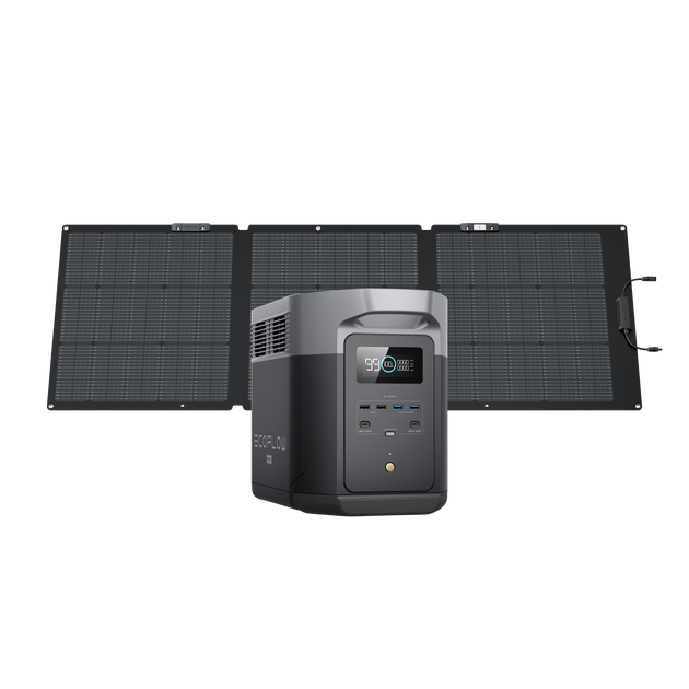 DELTA 2+160W片面ソーラーパネルGen2セット