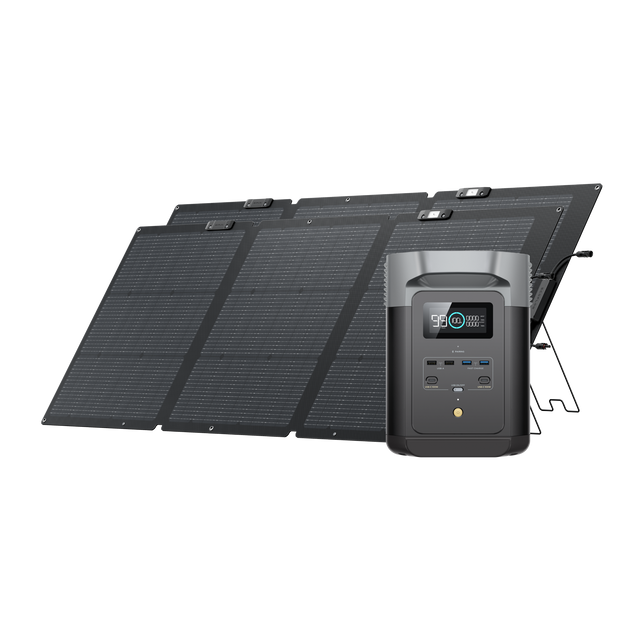 DELTA 2+160W片面ソーラーパネルGen2セット