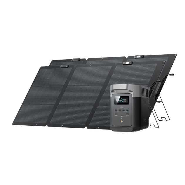 DELTA 2+160W片面ソーラーパネルGen2セット