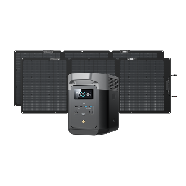 DELTA 2+160W片面ソーラーパネルGen2セット
