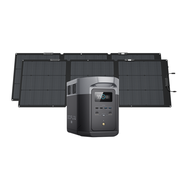 DELTA 2+160W片面ソーラーパネルGen2セット