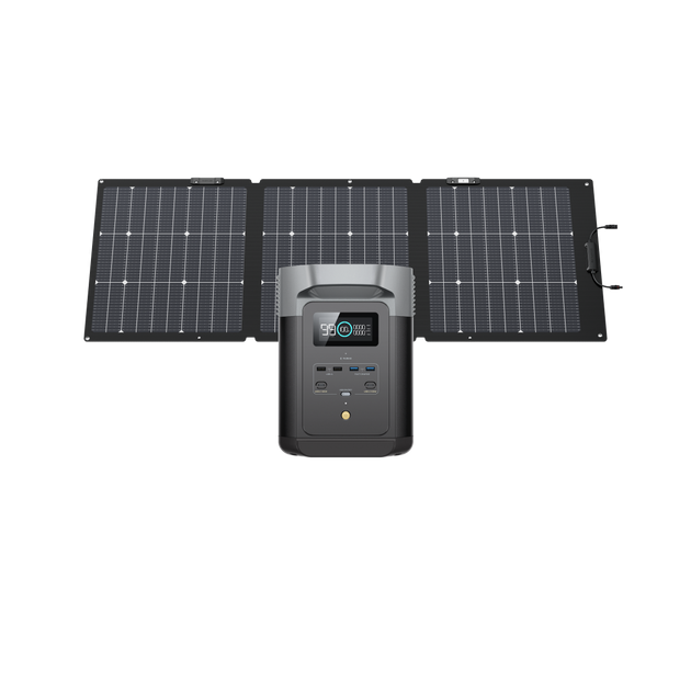 DELTA 2+160W両面ソーラーパネルGen2セット