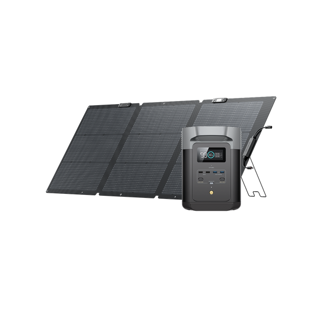 DELTA 2+160W両面ソーラーパネルGen2セット