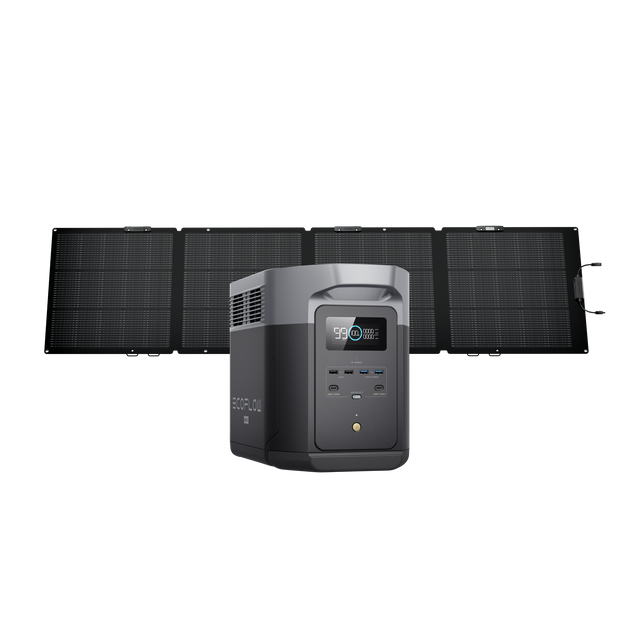 DELTA 2+ 220W片面ソーラーパネルGen2セット