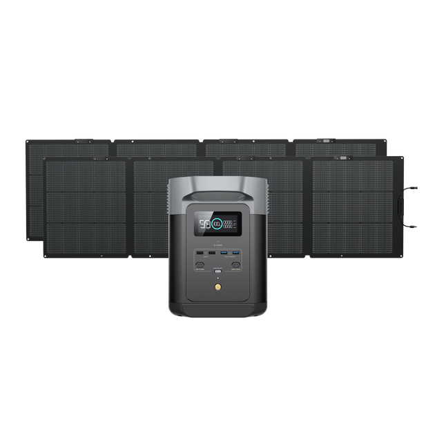 DELTA 2+ 220W片面ソーラーパネルGen2セット