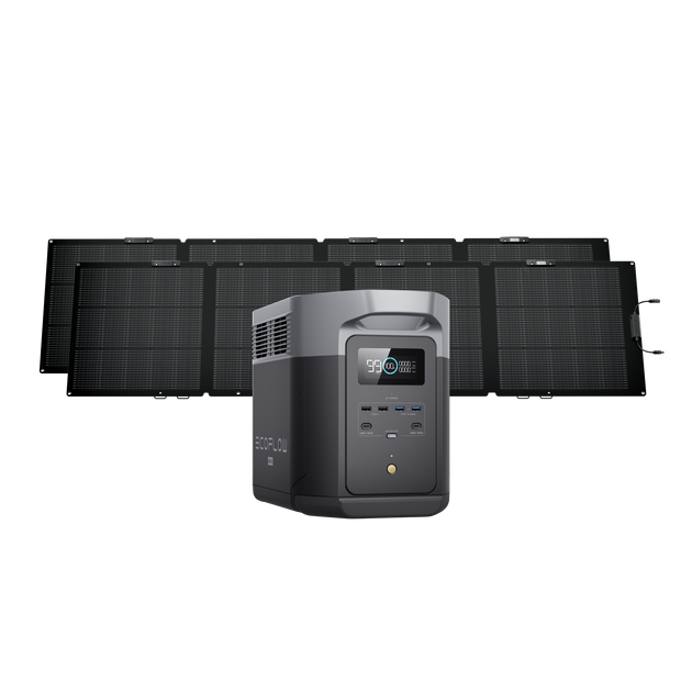 DELTA 2+ 220W片面ソーラーパネルGen2セット